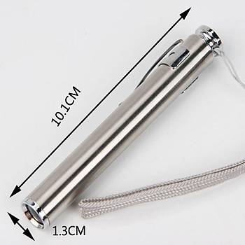 UV ALÜMİNYUM MİNİ KALEM FENER Ultraviole Işık 365 NM