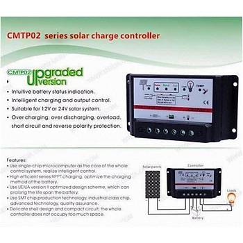 30 A 12 V24 V SOLAR G�NE� PANEL� AK� �ARJ REG�LAT�R�