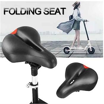 M365 Pro Elektrikli Scooter ?çin Katlan?r Tasar?m Koltuk Sele 