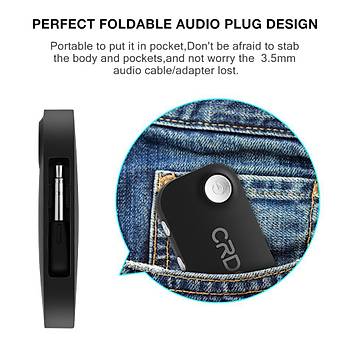 Bluetooth 4.0 Araç Kiti Ses Müzik Kablosuz Alıcı Adaptörü CRDC