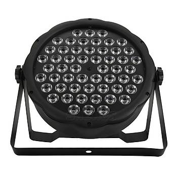 54 LED UV Mor Sahne Işık DMX 8 Kanal Ultraviyole Strobe Projeksiyon Lamba