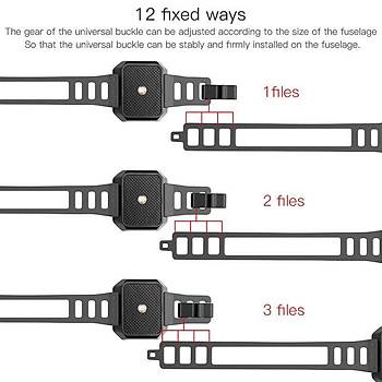 DJI Mavic 2 Pro Sabit Ask Kay Lamba Tutucu Braket 1/4 Vida