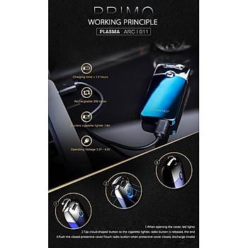 Darbeli Ark Plazma Rzgar Cakma Alevsiz USB arjl Elektrikli Ivory  