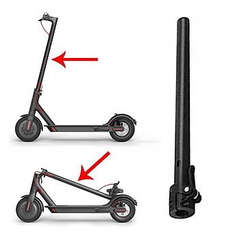 M365 Elektrikli Scooter İçin Katlanır dikey Çubuk Standpipe kutup