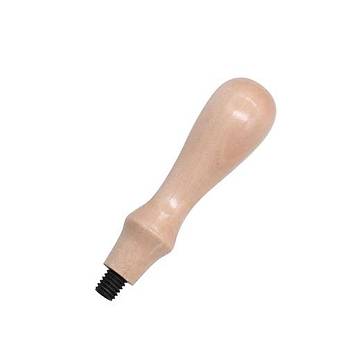 Ahşap Mum Mühürü Sapı Lotus Ağacı M8 Metal Dişli 