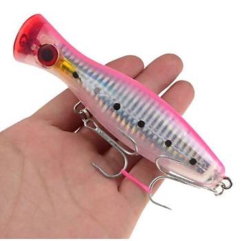 PROFISHER L�fer Ton Akya Sert Popper Yapay Yem 40 gr 12,5 cm Y�zey