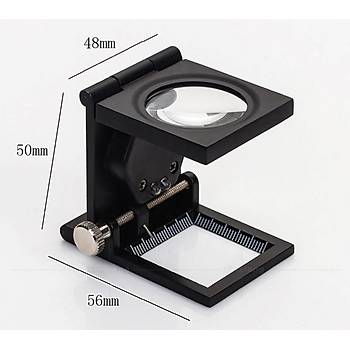 10x Katlanr Sayal Metal Lp 28mm 2 Led Ikl Byte Tekstil 