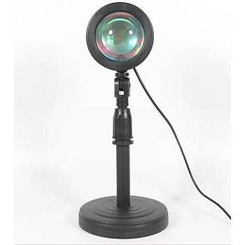 G�n Bat�m� Projeksiyon Lambas� Atmosfer I���� 360� A��l� USB 5V