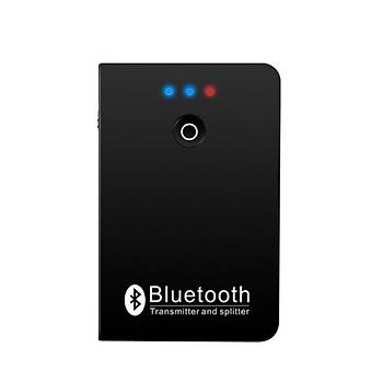 Kablosuz Bluetooth Verici Splitter A2DP 2 in 1 RX-TX