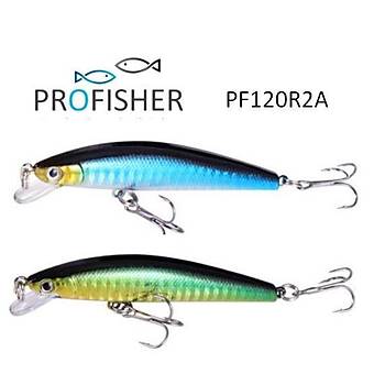 PROFISHER 2 Renk Set 2 Kanca Sahte Balk Yem 8 gr 8,5 cm Salmon A