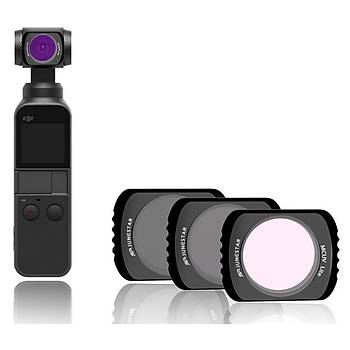 DJI OSMO Pocker ND4 + ND8 + ND16 + ND32 Filtre Seti Manyetik Adsorpsiyon