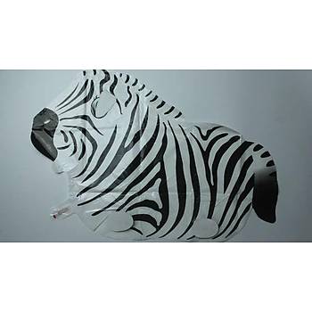 Folyo Balon Zebra Parti Ssleme DoumgnOyuncak