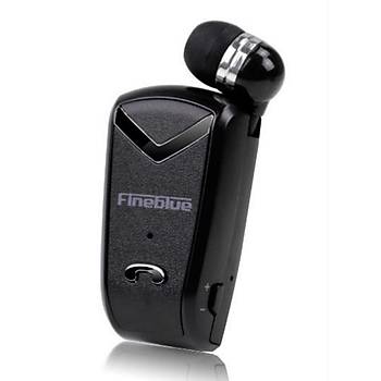 Fineblue F-V2 Klipsli Makaronlu Bluetooth Stereo Kulaklýk BT4.0 