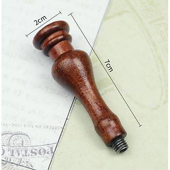 Ah�ap Mum M�h�r� Sap� G�l A�ac� G4 �zel Tasar�m M8 Di�li