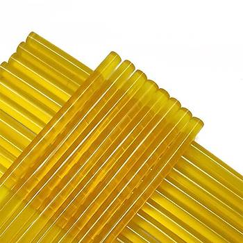 Mhr Mumu ubuk Scak Tutkal 7mm x 27cm 10 lu Amber Kehribar Renk
