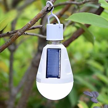 12W Gne Enerjili LED Solar Lamba Tanabilir Gne Enerjisi Panelli 