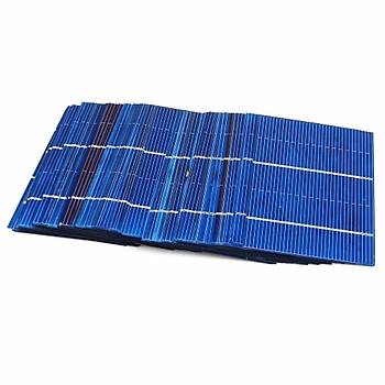 Polikristal Silikon Güneş Paneli Hücre Modülü 50 Adet 78x52mm 1.32A 0.5V