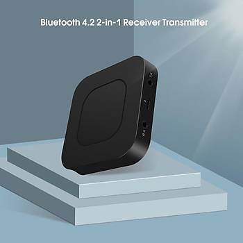 Bt 4.2 Rx-Tx Ses Alıcı Verici 3.5mm APTX Adaptör TV Kulaklık Hoperlör Playstation 4 