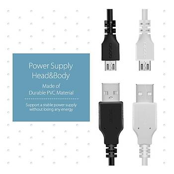 2m Micro USB Dayankl arj G Kablo Hatt IP Kamera ve Telefon arj in Digoo
