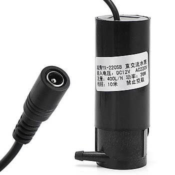 Dalg Su Pompas 10 m 400/Saat DC 12 V AC 220 V 36 W