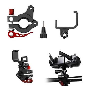 DJI Mavic Pro Kumanda Motor Bisiklet Tutucu CNC Gidona Monte 
