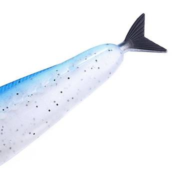 PROFISHER Tuna Avı Lacivert Silikon Sahte Balık Yem 32 cm 76 gr 