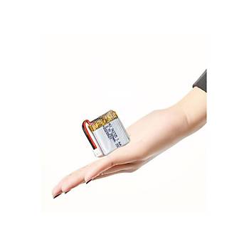 Lipo Pil 3.7V 380mAh 25C Dron ve RC Model Bataryası HX2.54 Soket