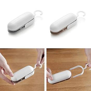 Mini Torba Ağız Kapatma Isı Yapıştırma Makinesi Plastik Mühürleme