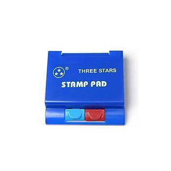 Mühürcüm Stampa Mürekkep Çift Renkli Baskı Pedi R5824TD