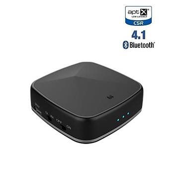 Fiber Optik Bt 4.2 Ses Alıcı Verici 2 Cihaza Bağlanma SBC RX ACC Toslink/SPDIF/3.5mm 