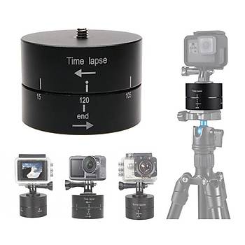 120 Dk Time Lapse Yavaşçekim Aparatı 1 Kg Altı Tüm Kamera Tipleri