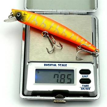 PROFISHER 4 Renk Set Fosforlu Avc Sert Sahte Balk Yem 7,3 gr 9,5 cm