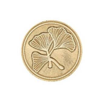 Mektup Damga Mühürü Gingko Leaves + 30 Mühür Mumu + Eritme Kaşığı