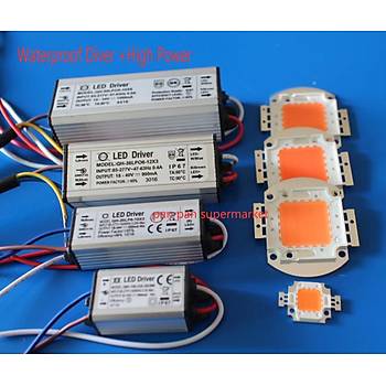 30 W Tam Spektrum 400-840nm + LED Waterpoof Src G Kayna