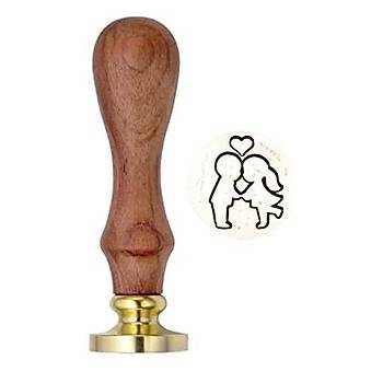 Mektup Damga Mühürü Öpücük Kiss + 30 Mühür Mumu + Eritme Kaşığı