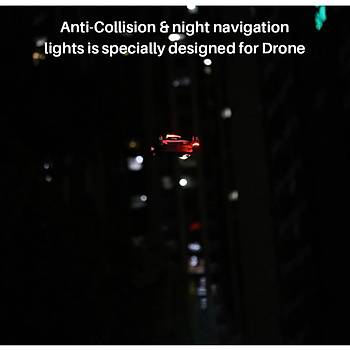 DJI Mavic Mini İçin Navigasyon Işığı Led Çakarlı Lamba 5Km Mesafe