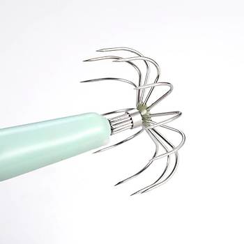 PROFISHER Kalamar Sahtesi 5.5cm 12gr 12 İğneli Fosforlu Sert Yem