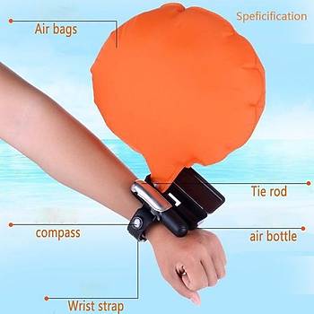 Giyilebilir Bileklik Cankurtaran Simidi Balon Su Güvenliği
