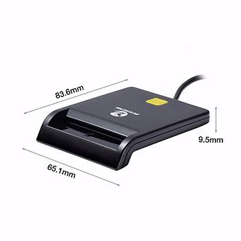 Zoweetek EMV USB Akıllı Kart Okuyucu