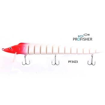 Profisher 13 Eklem Z3 Zargana Sert Sahte Lüfer Yemi 46 gr 23 cm
