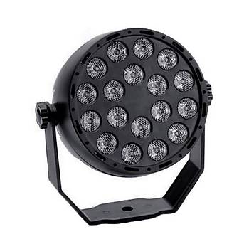 Uzaktan kumandal 18 Led Uv Mor Ik (Krleme) Ses Kontrol Sahne 
