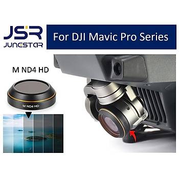 DJI Mavic Pro Alpine White Gimbal Kamera Lensi İçin ND4 HD Filtre Nötr Yoğunluk JSR