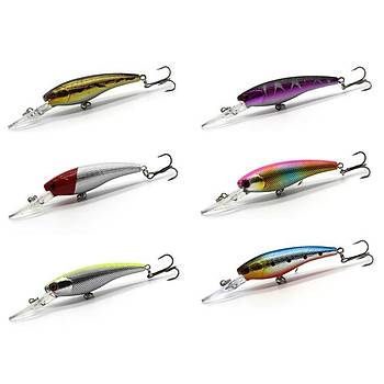 PROFISHER 6 l Set Sert Yapay Balk Yem 10,5cm 6,8gr