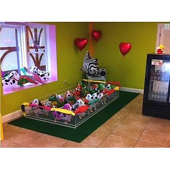 Folyo Balon Süsleme 10lu Çiftlik Hayvan Serisi
