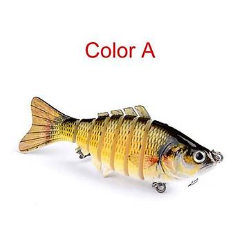 Profisher 7 Eklem 2 Kanca Sahte Balık Yem 15,5 gr 10 cm Bream A