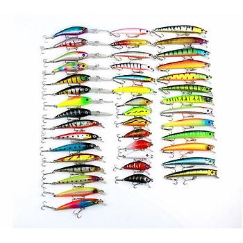 8 li Set Sert Profesyonel Balk Yem 3D Gzler 9CM 7,4G