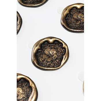 Mühürcüm Sakura 12 Adet 3D Hazır Kendinden Yapışkanlı Sticker Mühür RM2114