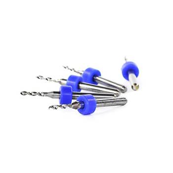 Mikro Karbr PCB Matkap Ucu Metal CNC Sondaj 10lu Set 2.55mm 
