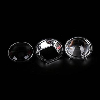 20W-120W Led ��in 44mm 90� Optik Cam Lens + Reflekt�r + Kasa