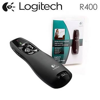 Logitech R400-PRESENTER KUTULU LAZER SUNUM KUMANDASI FATURALI
